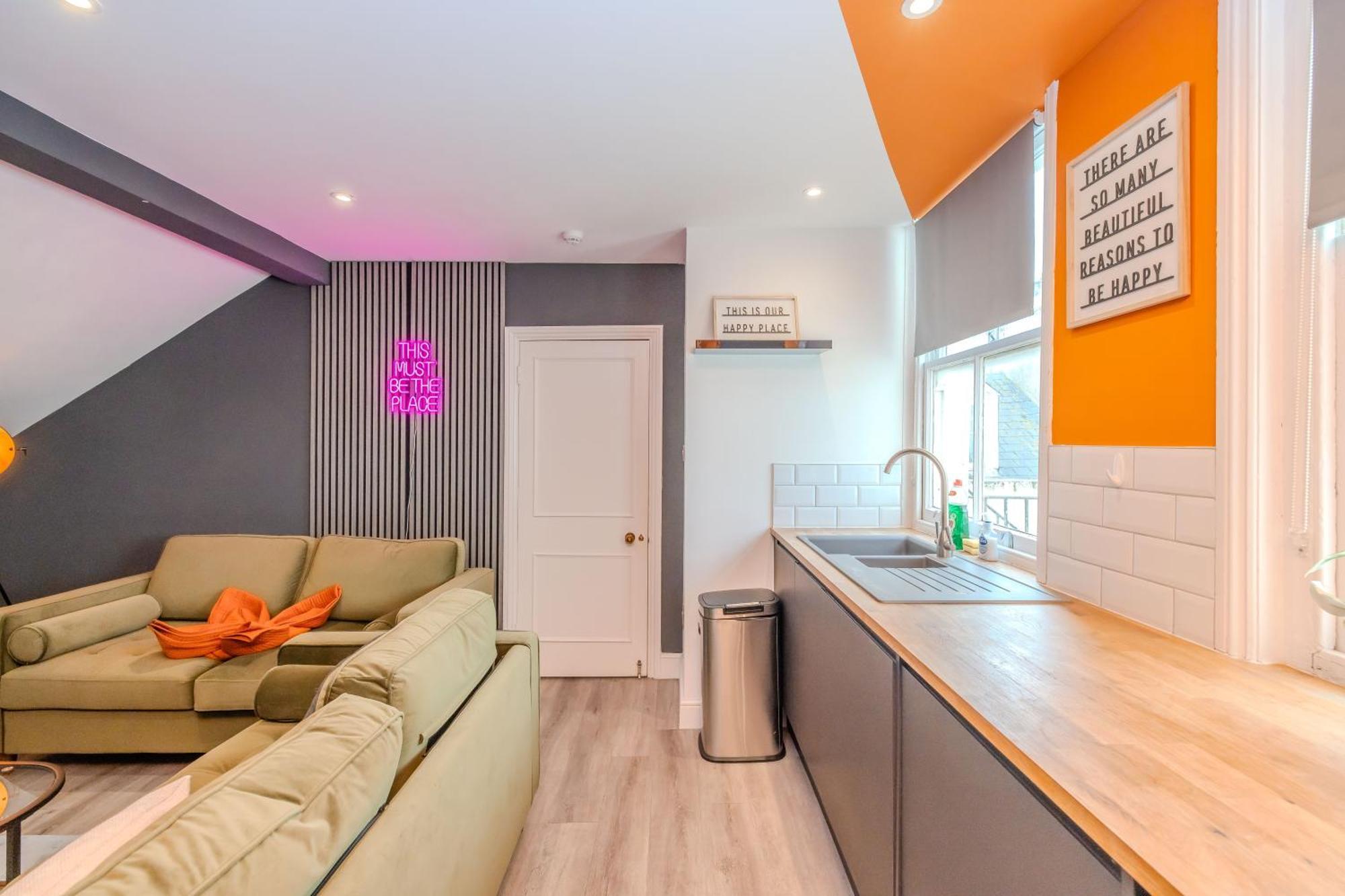 Luxe City Living L 2-Bedroom Flat With Free Parking Brighton Екстер'єр фото