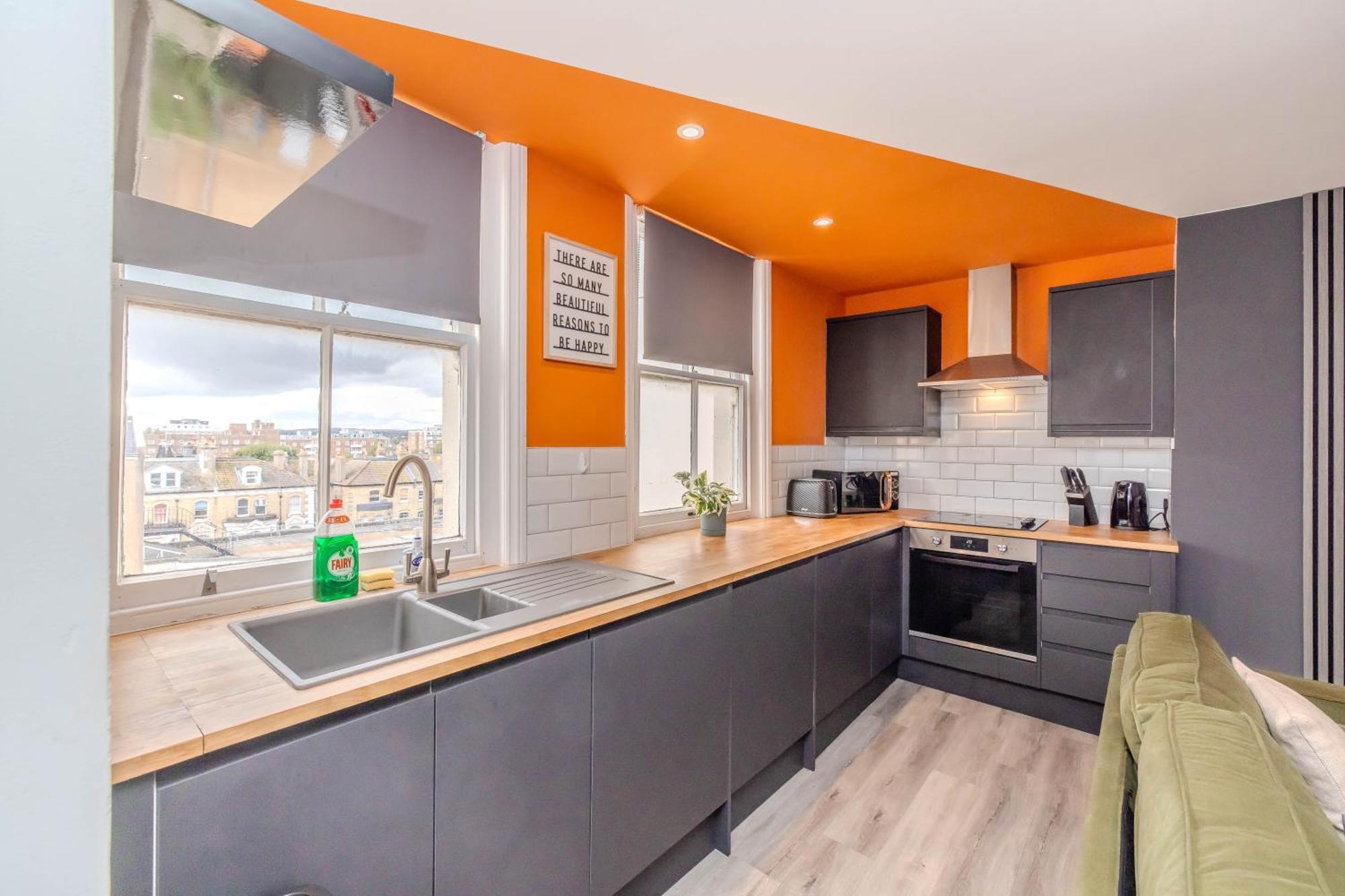 Luxe City Living L 2-Bedroom Flat With Free Parking Brighton Екстер'єр фото